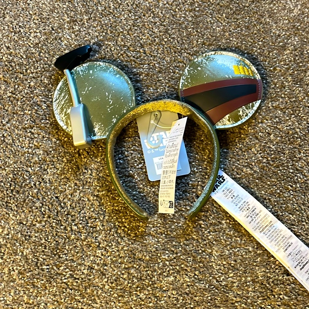 Disney Boba Fett Star Wars Ears